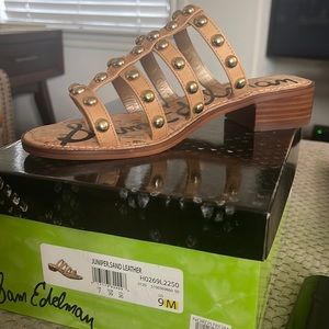 Sam Edelman Juniper studded slide sandal 9